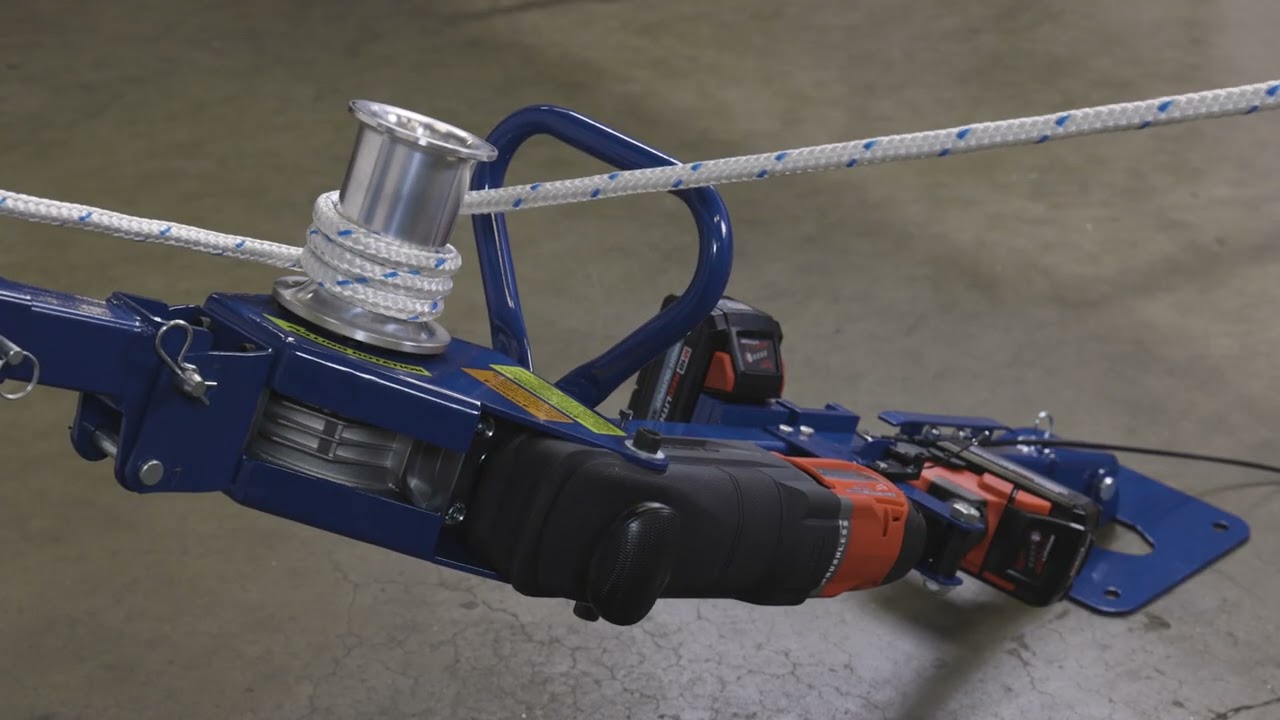 33BAT Battery Powered High Speed Cable Puller