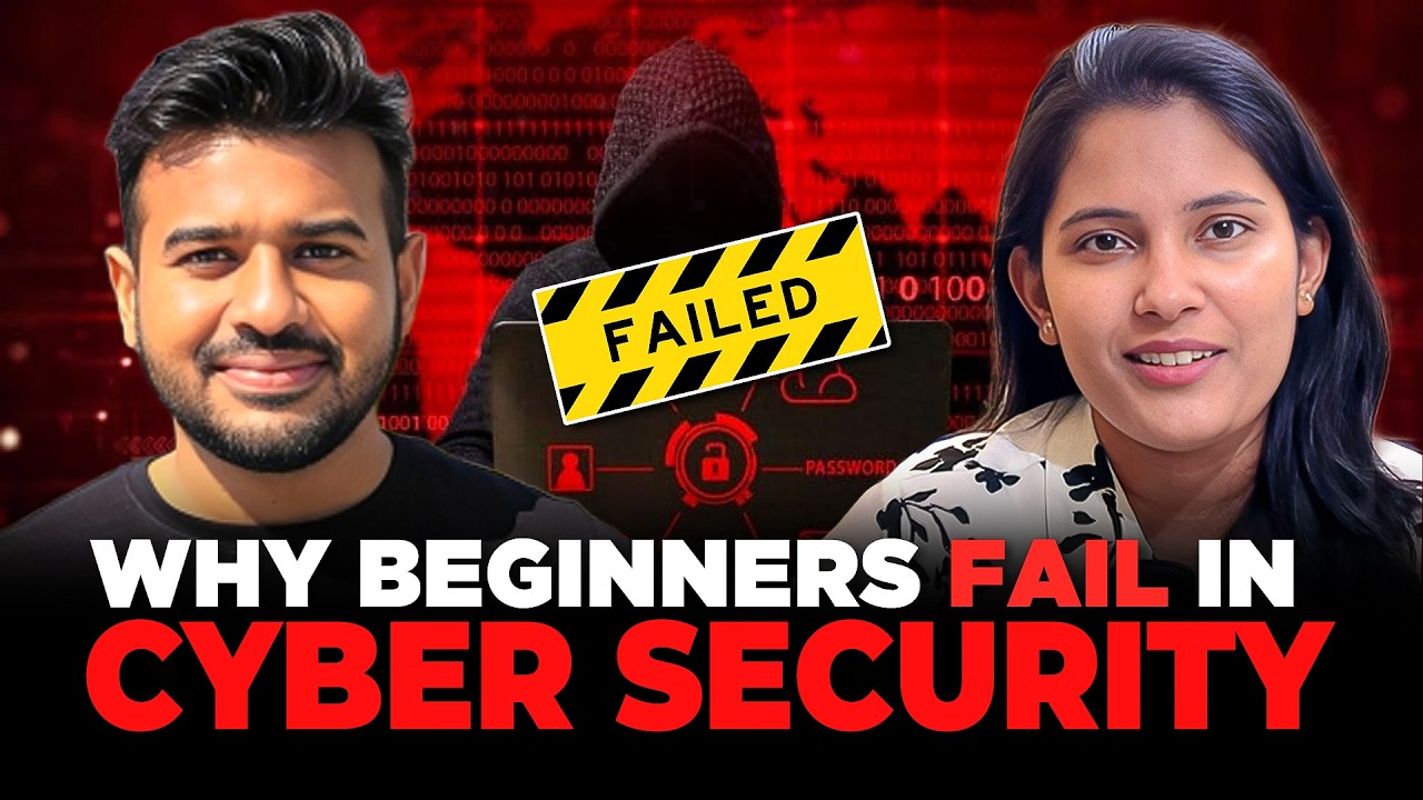 Why 90% Fail in Cybersecurity | Microsoft Expert Reveals Beginner Mistakes | Tutedude