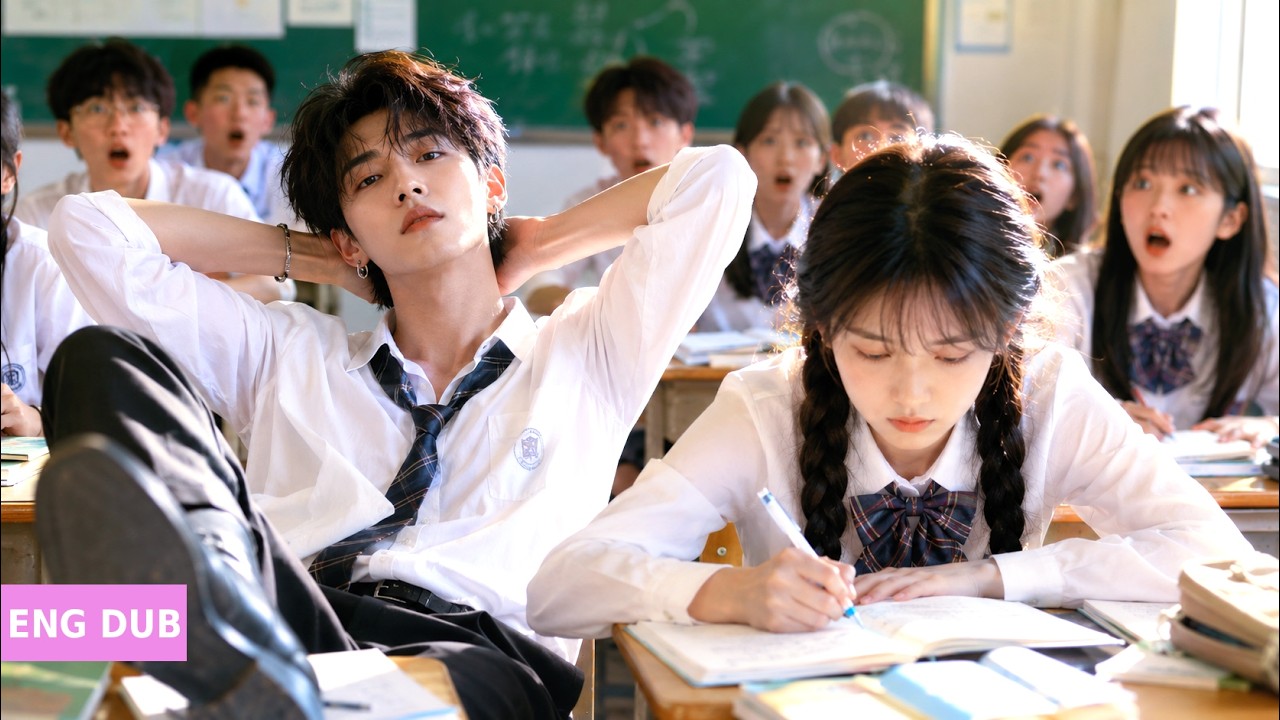 【ENG DUB】Cold School Bad Boy Ignored Every Girl&mdash;Until the New Transfer Student Stole His Heart!
