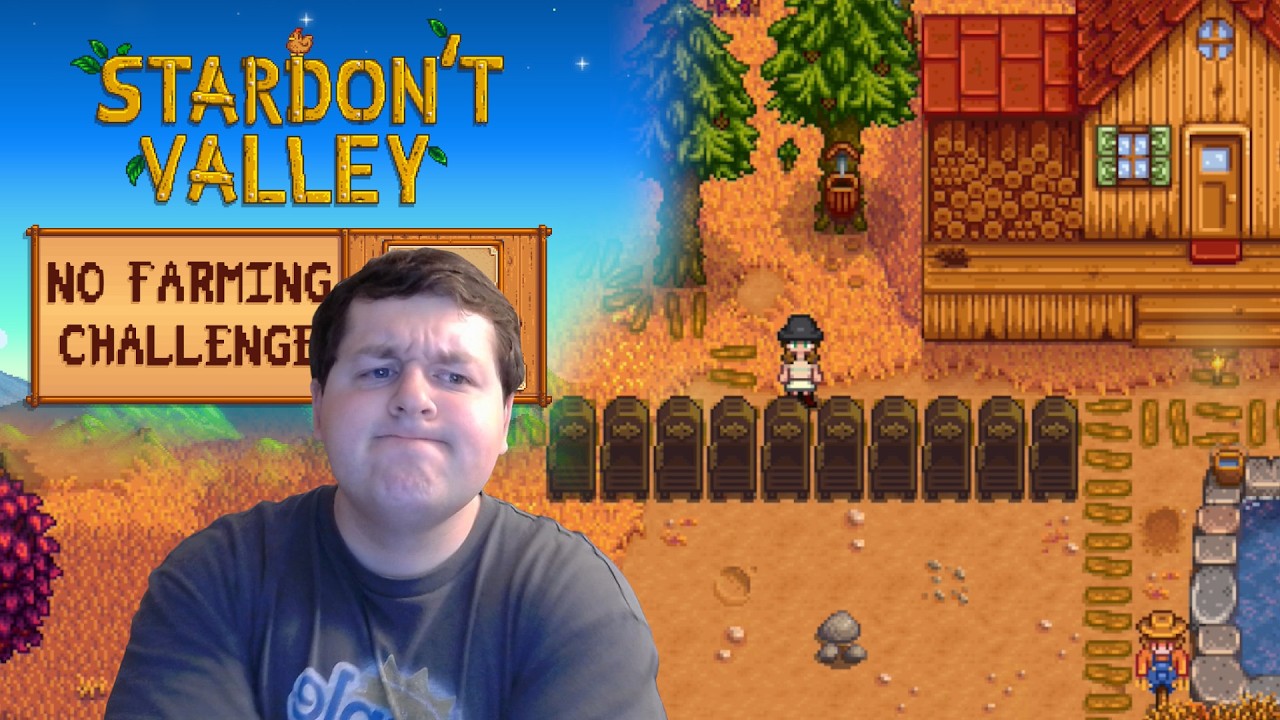 They Patched Out My Exploit... -- Stardew Valley No Farming Challenge Run