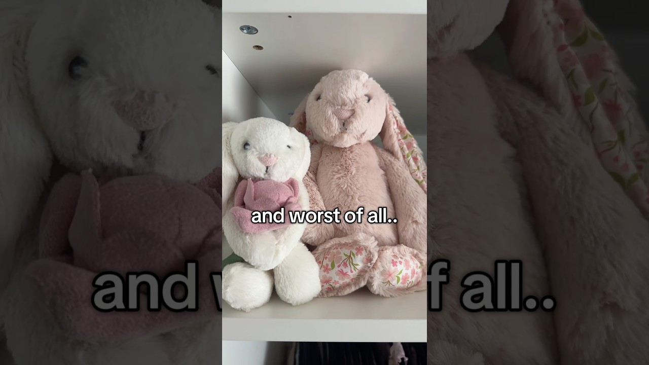 Favorite Jellycats & plushies #jellycat #pink #shabbychic #plushies #dolls #stuffedanimals #girly