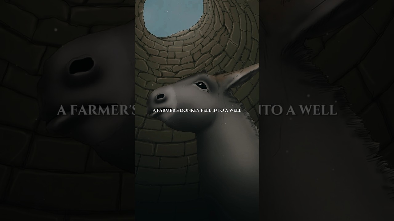 The donkey and the farmer 🫏🧑&zwj;🌾 #motivationalspeech #discipline #mindset #quotes #motivation