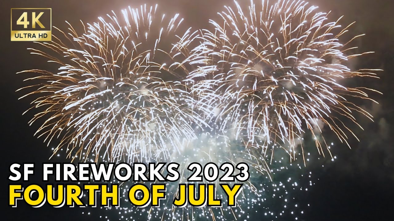 Fourth of July Fireworks San Francisco 2023 | Aquatic Park Full Show