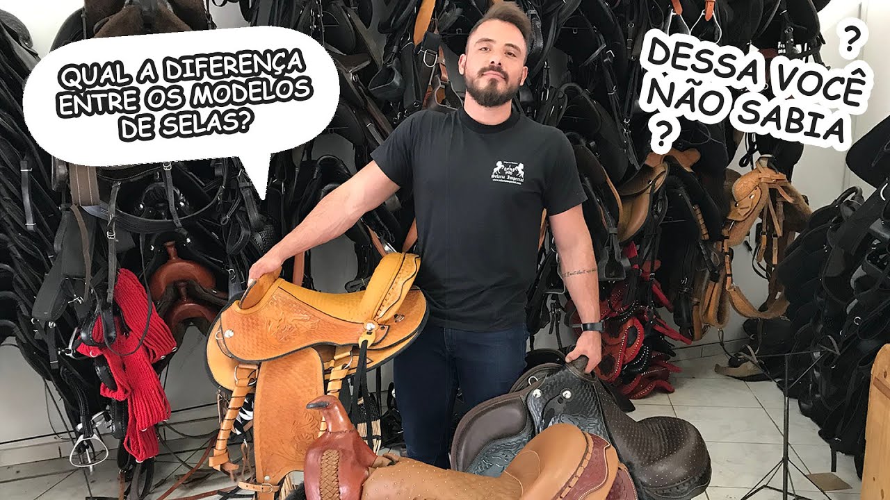 Qual a diferença entre os MODELOS DE SELAS? - SELARIA IMPERIAL