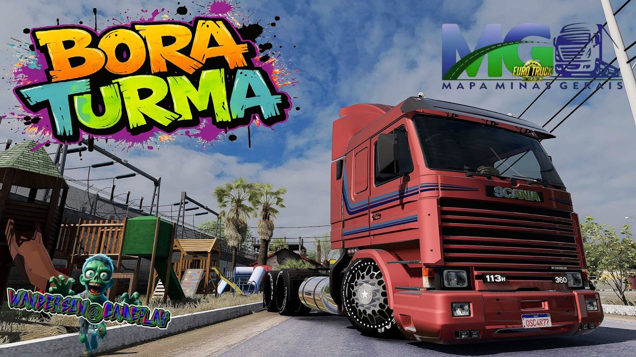 MAPA MG #2🔴BORA TURMA RODA UM POLCO PARA TIRA O ESTRESSE 🔴#ETS2 #MOZAR3RACING