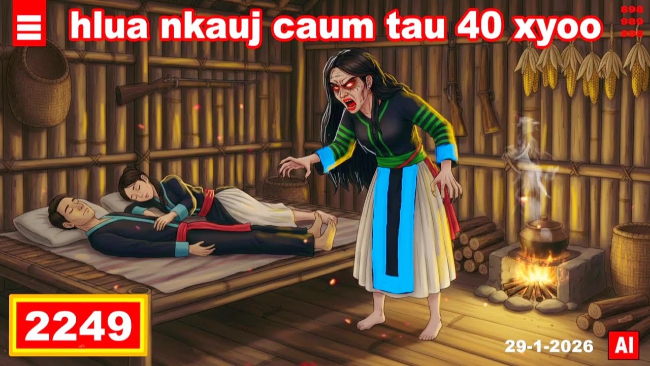 dab hais hmoob - 2249 - 29-1-2026 hluas nkauj caum tau 40 xyoo, ตามถึง40ปี, The 40 Years.