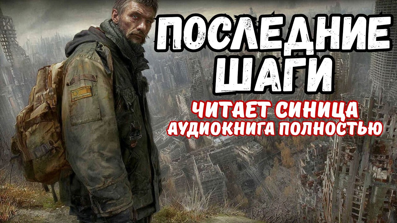 Аудиокнига ПОЛНАЯ: ПОСЛЕДНИЕ ШАГИ / ПОСТАПОКАЛИПСИС