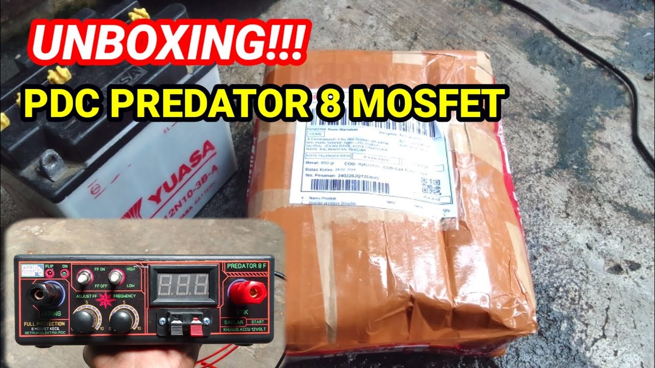 REVIEW SETRUM PDC PREDATOR 8 MOSFET YANG BELI DISHOPEE