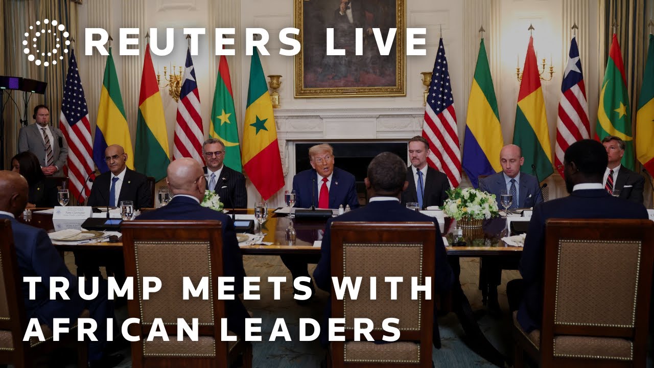 LIVE: President Trump meets with African leaders