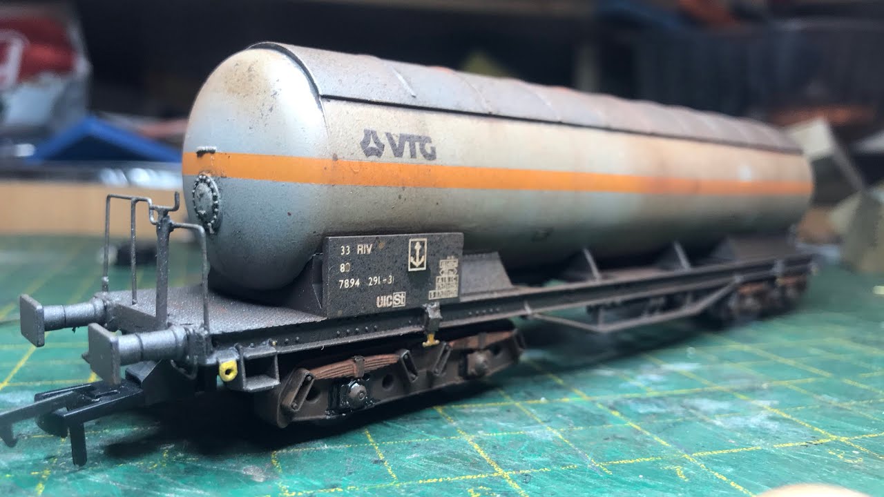 Lima Tank Wagon makeover