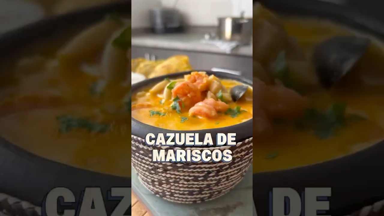 Cazuela de mariscos🦐🍤  #mariscos #foodlover #recetas #receta #cocinaconsabor #recetasfaciles