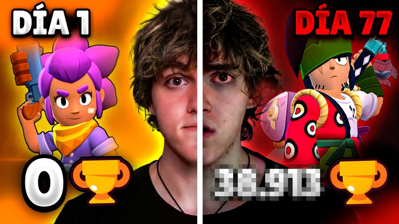 Sobreviví 100 Dias en BRAWL STARS con la Ruleta EXTREMA