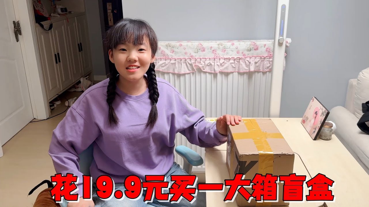 妈妈 19 9买一大箱盲盒，艾米以为会有惊喜，结果都是闲置品