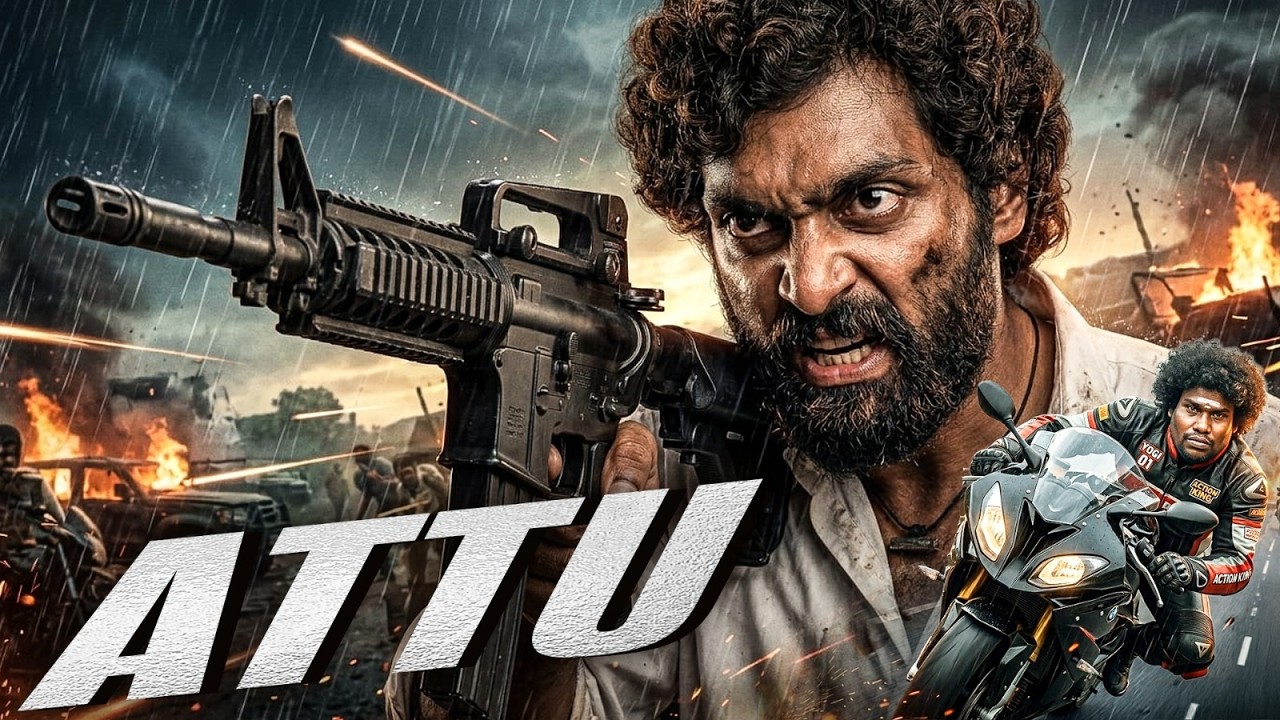 ATTU - Hindi Dubbed Full Movie | Rishi Rithvik, Archana Ravi,Yogi Babu, Deena |Action Romantic Movie