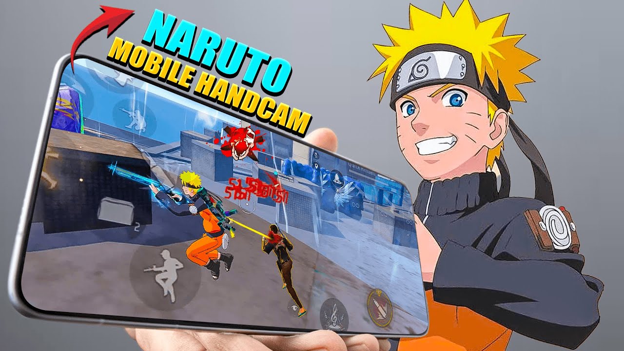 1 VS 3 NARUTO MOBILE HANDCAM😱 || 4FLAG GAMER || POCO X6 PRO 📲