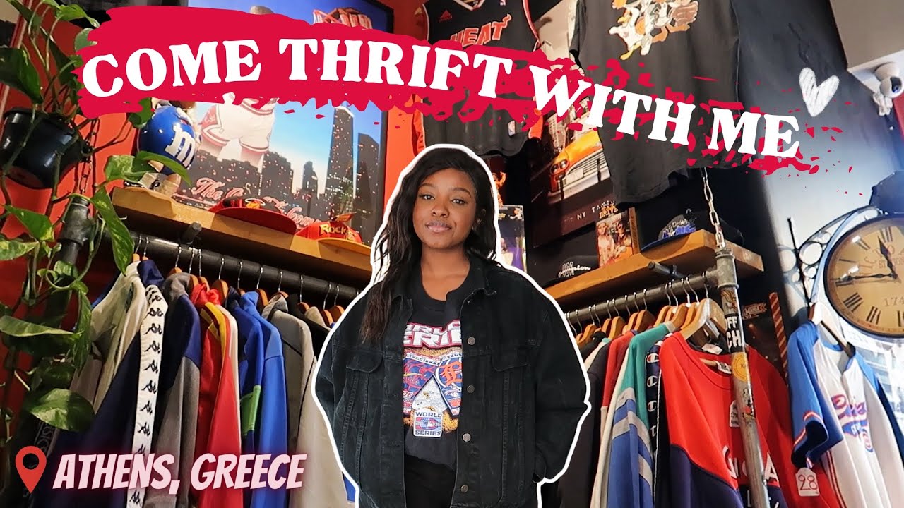 Come Thrift With me in Athens, Greece!
