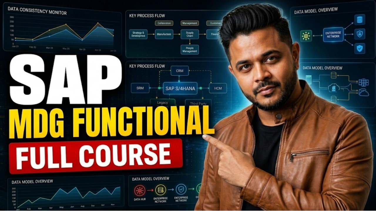 SAP MDG Functional Full Course | ZaranTech