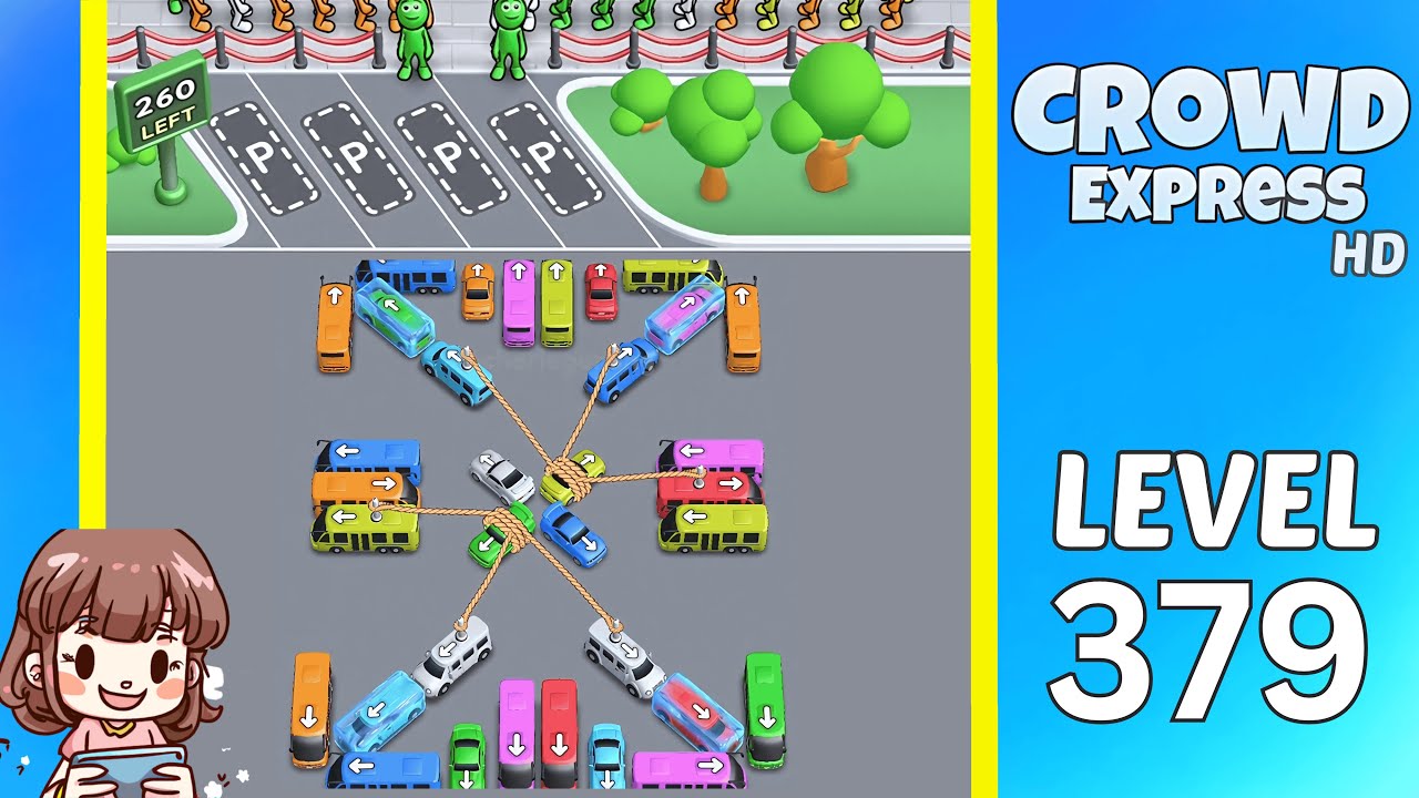 Crowd Express Level 379 Solution Walkthrough