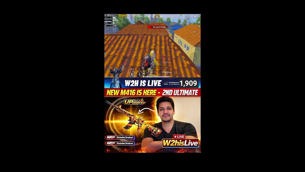 New M416 Crate Opening W2H IS LIVE ROAD TO REACH 2K SUBSCRIBERS #pubg