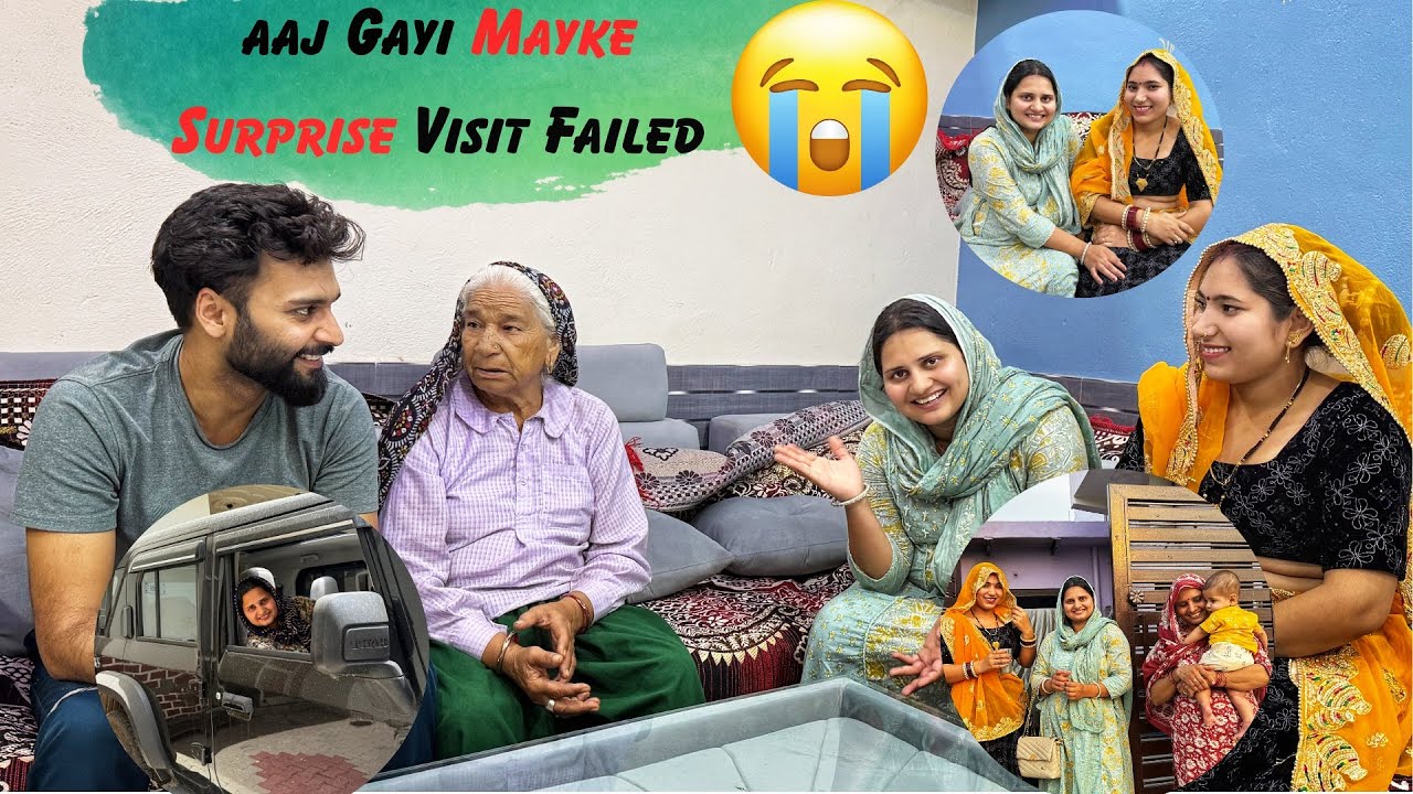 Aaj Bhabhi ke aane ke Baad pehli baar  Surprise dene gayi Mayke | Priya Rao Vlogs