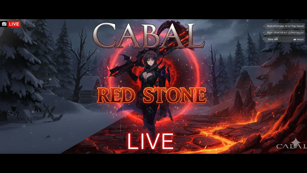SORTEIO DE 4K DE CASH NO CABAL RED STONE SÓ VEM.