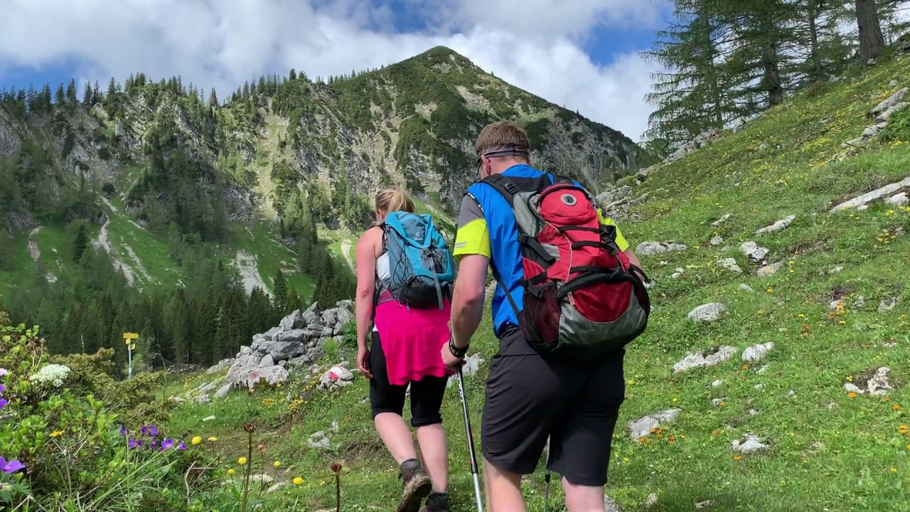 OBERAUDORF - Bergwanderung von der Rosengasse zum Brünnsteinhaus