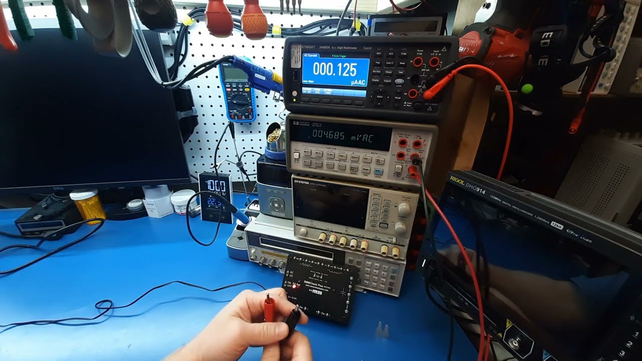 34401a Multimeter & DMMCheck Plus: can't get AC current readings?  Solved.