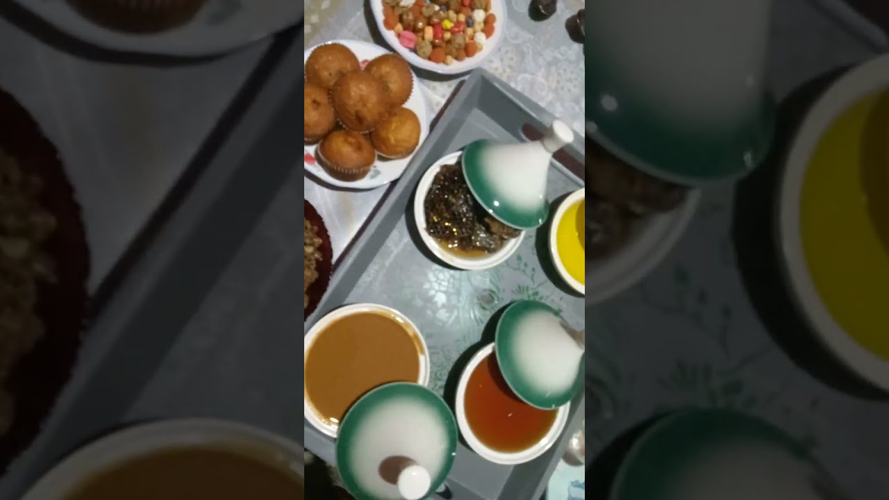 عيد مبارك سعيد🌷واخيرا رجعت ودرت ليكم فيديو ديال صباح العيد🥐🥯🥞وبانت معايا ماما 🥰🫶
