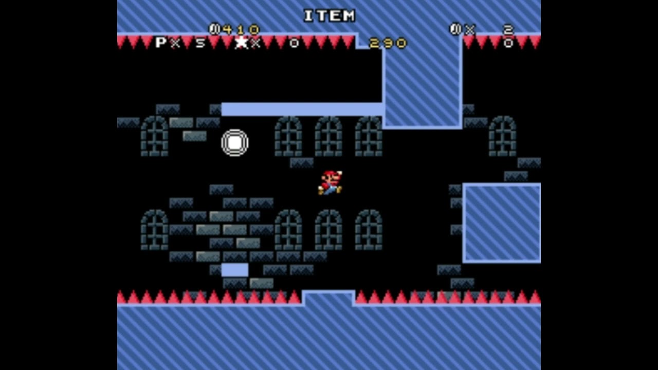 SMW Custom Music - Mega Man 2 - Quick Man's Stage