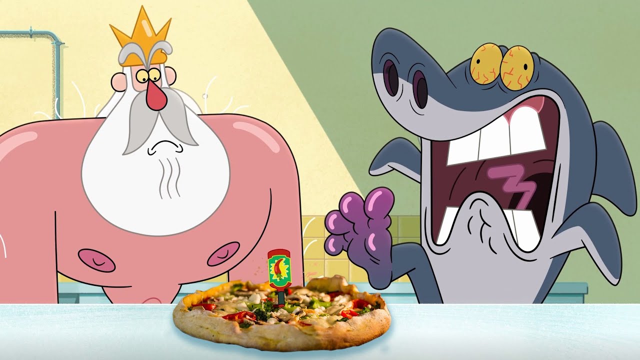 Zig und Sharko |  NEUE STAFFEL 4 🤮 Zubereitung von Pizza | Volledige aflevering in HD