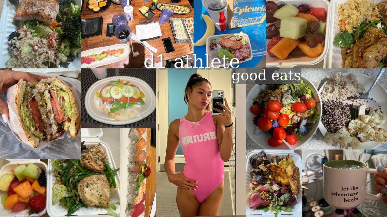 WHAT I EAT IN A WEEK as a gymnast @UCLA