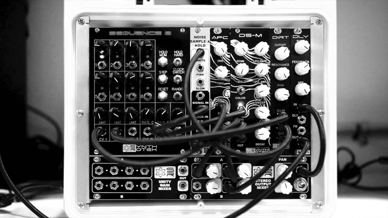 Synthrotek West Coast Noise System Demo Eurorack Modular Synth