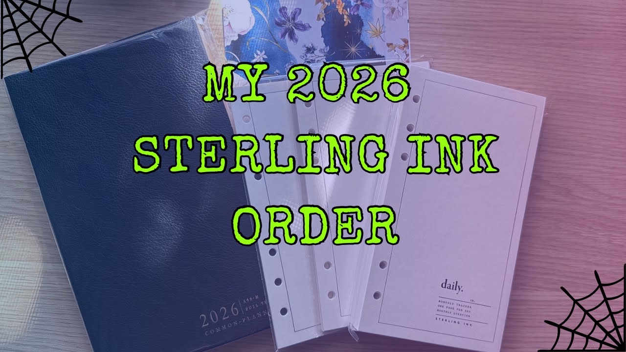 Мой заказ Sterling Ink 2026 года...пока что.