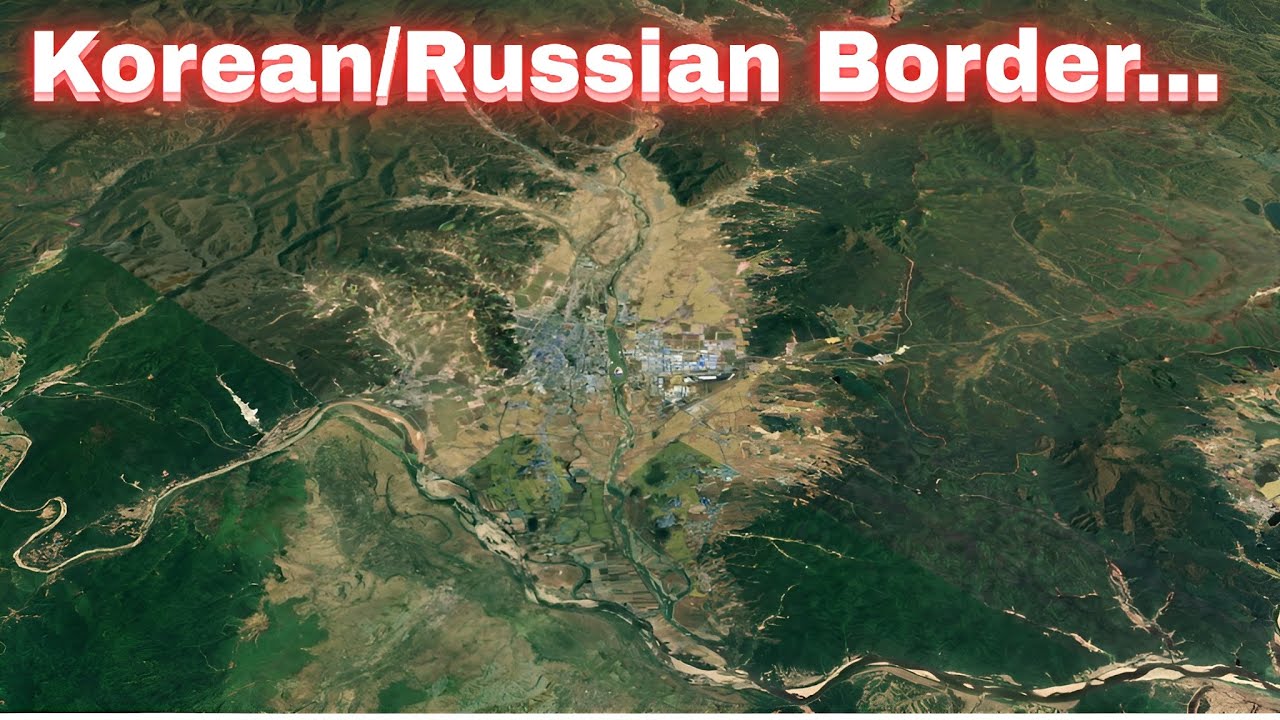 Исследуем странную границу между Россией, Северной Кореей и Китаем на Google Earth.