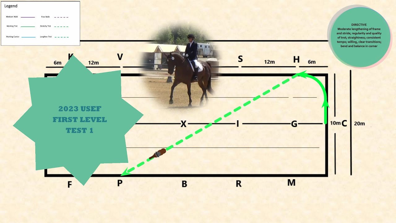 2023 USEF FIRST LEVEL TEST 1