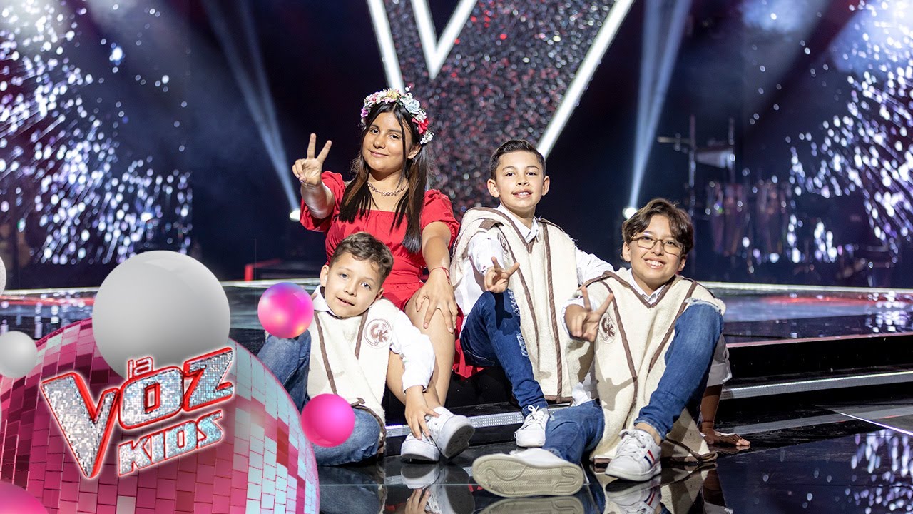 Los Carranga Kids cantan un tema de Jorge Velosa- Audiciones a ciegas | La Voz Kids Colombia 2024