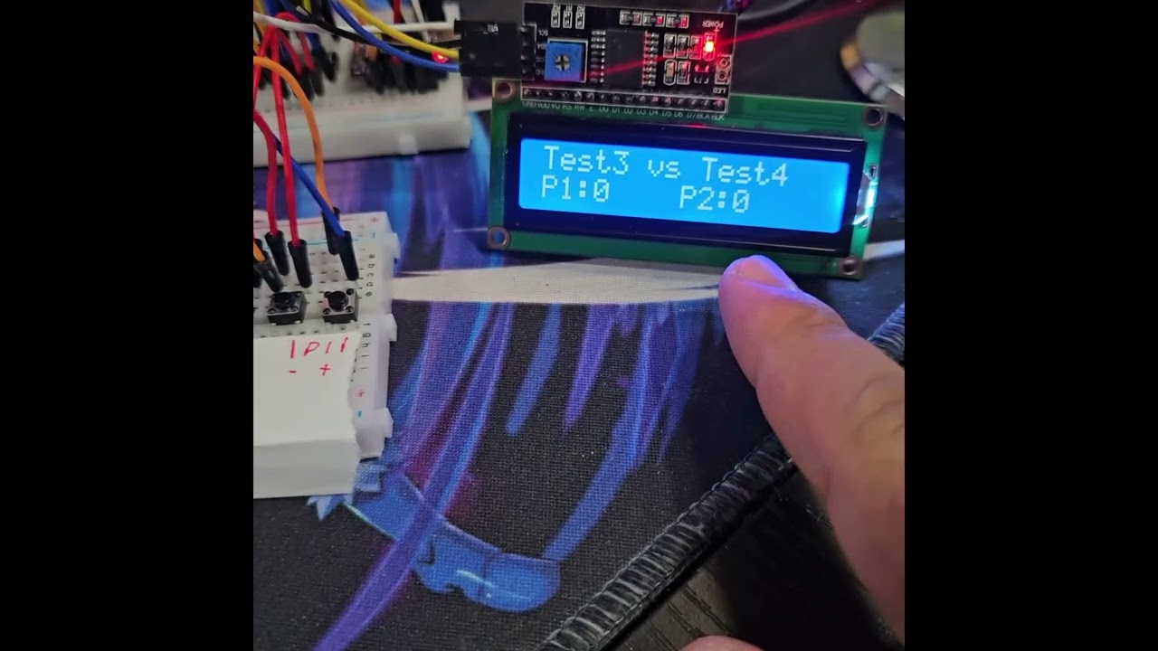 esp32 tourney manager prototype