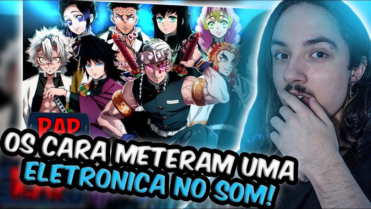 (GENIAL!) REAGINDO ao Rap dos Hashiras (Demon Slayer) - DEVEMOS EXTINGUIR | KG Raps \\ REACT // Nai