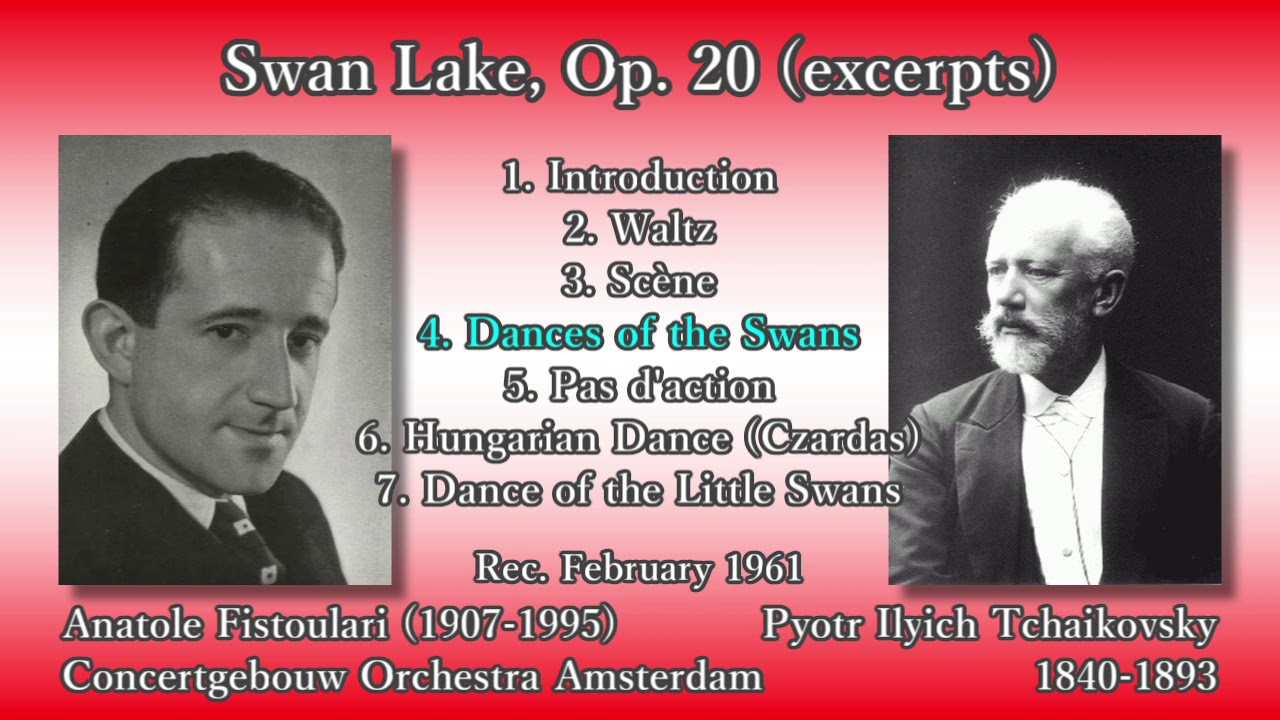 Tchaikovsky: Swan Lake (excerpts), Fistoulari & COA (1962) チャイコフスキー 白鳥の湖(抜粋) フィストゥラーリ