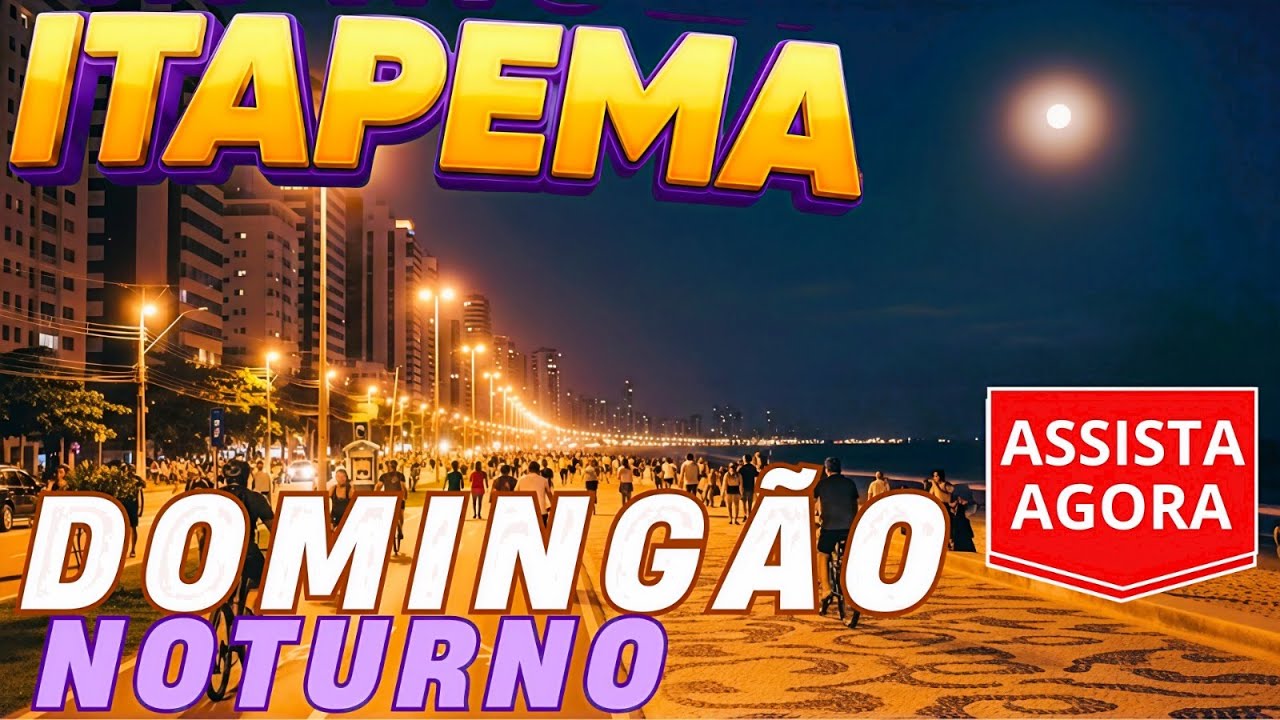 AO VIVO EM ITAPEMA: Domingão à Noite, Irado: Vibe Imperdível!