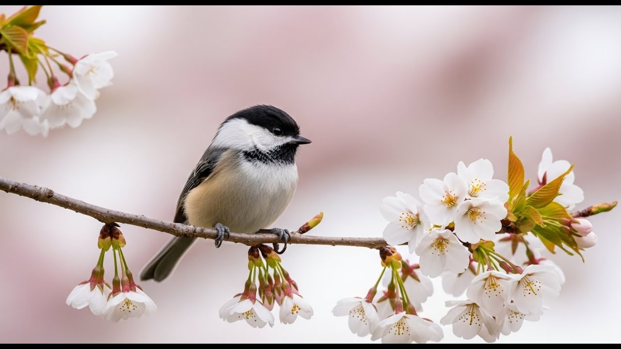 Relaxing Birdsong  & Piano, Reduces Anxiety,Fatique,Sleep,Escape Work Stress