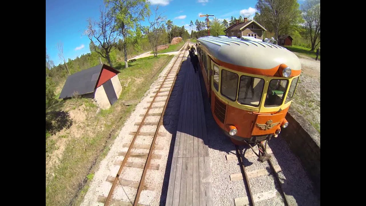 Rälsbuss på GHJ / Gotland