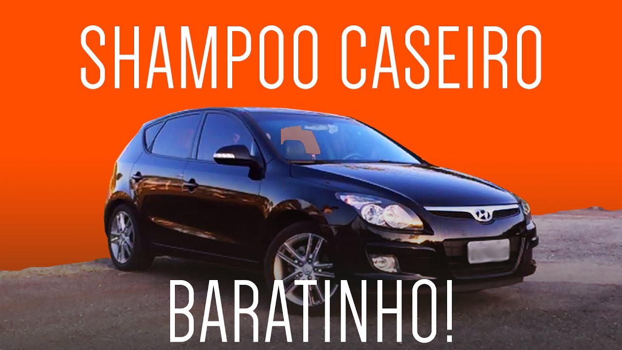 Como fazer shampoo de carro caseiro! - Theo Amaral