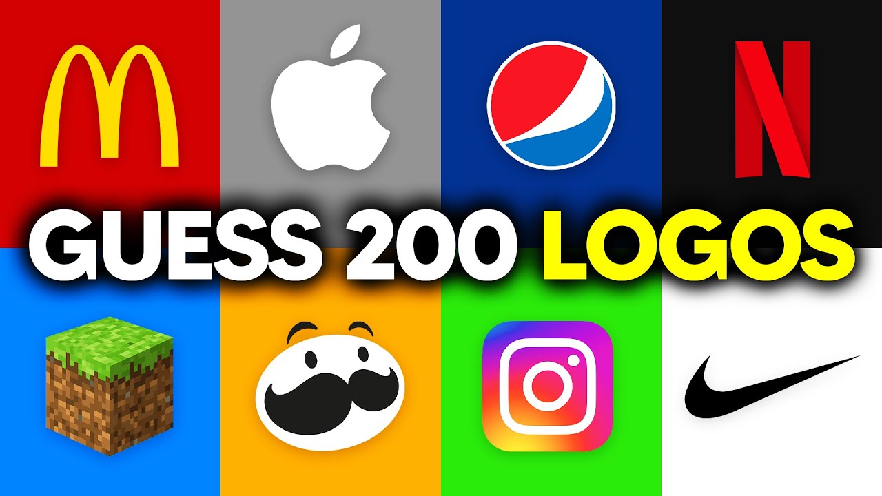 Угадай логотип за 3 секунды | 200 знаменитых логотипов | Ultimate Logo Quiz 2024