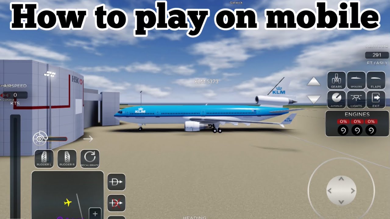 How to play on mobile! In project flight !  NOTE: This may be an outdated video 