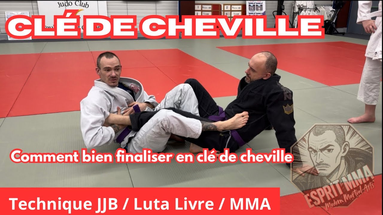 Comment bien finaliser en clé de cheville 