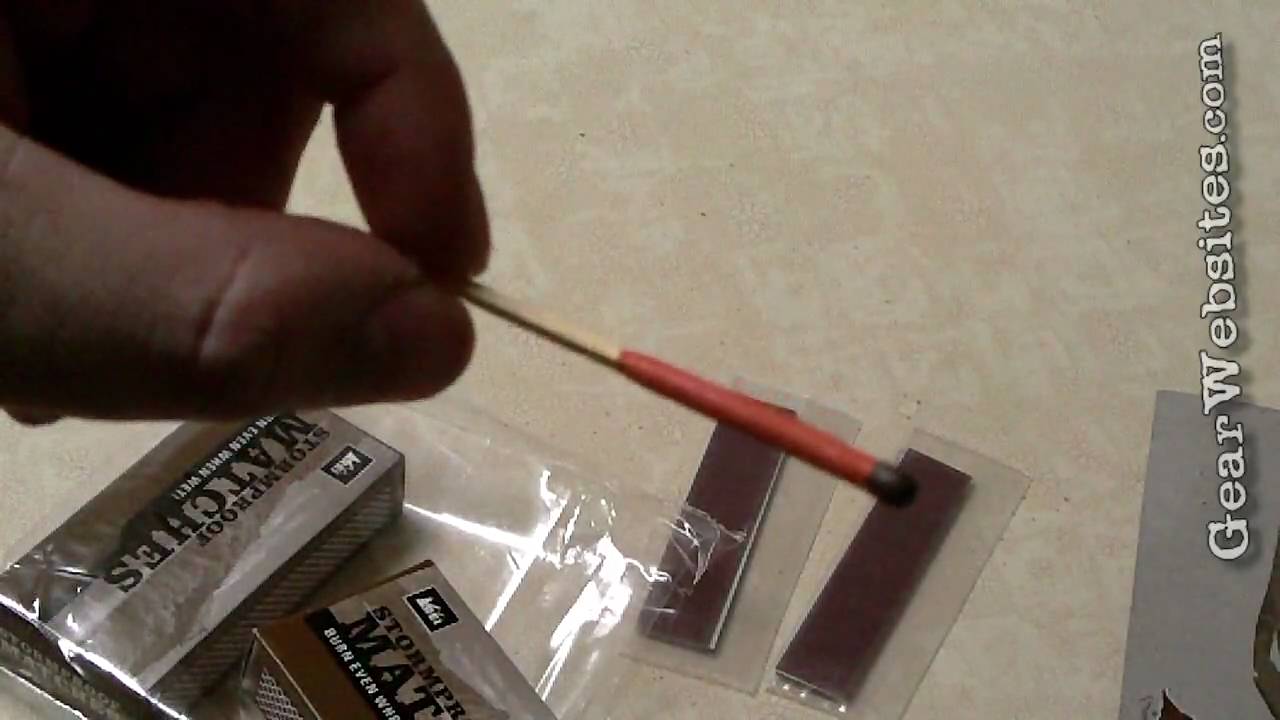 Storm Proof Matches from REI