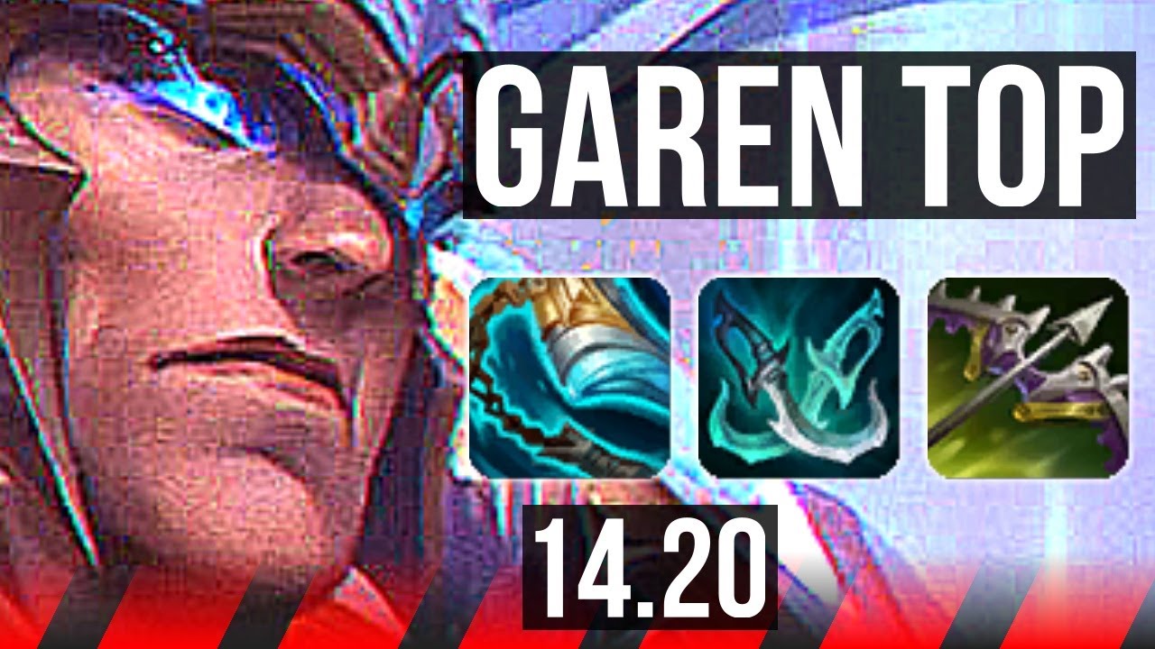GAREN vs RENEKTON (TOP) | Quadra, 7 solo kills, Dominating | EUW Master | 14.20