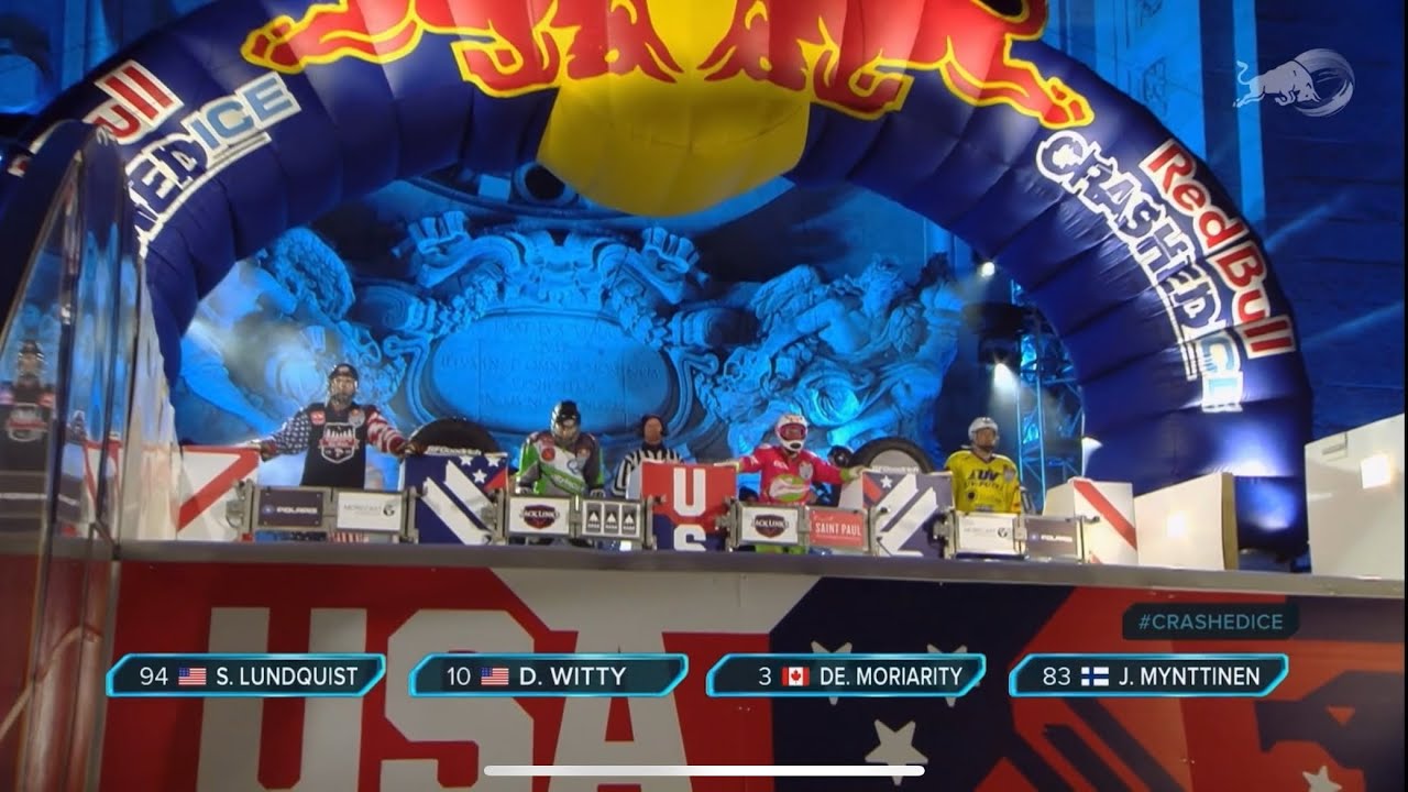 CRASHED ICE RACE IN ST.PAUL MINNESOTA!!!