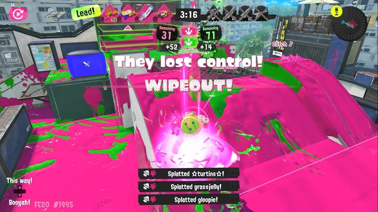 S Rank Splattershot Gameplay - Splatoon 3